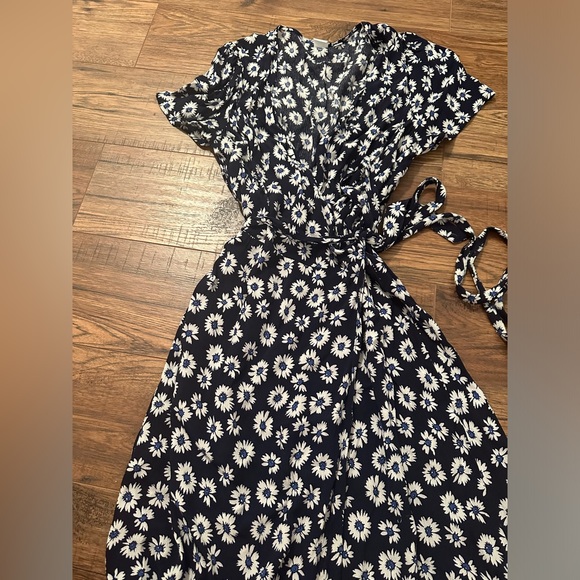 Floral Wrap Dress - Picture 1 of 4